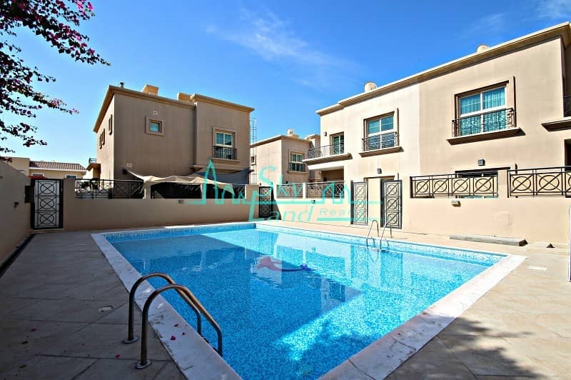 MODERN WELL LIT  4BED+MAID'S VILLA WITH SHARED POOL UMM SUQEIM 1