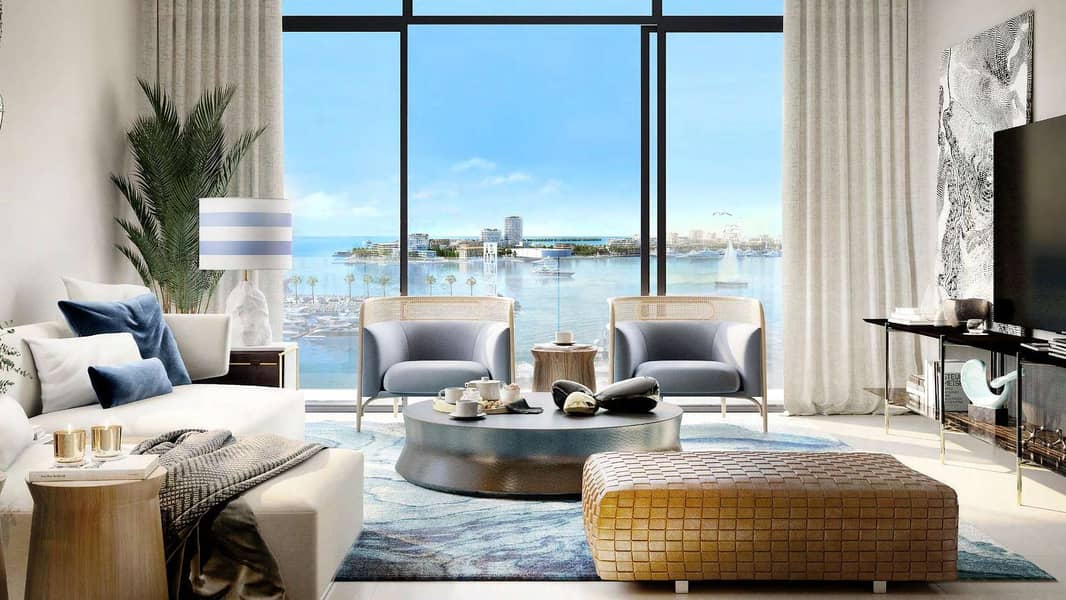 Unique Layout| Apartment at Seashore| Mina Rashid