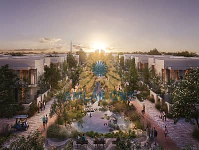 1 Bedroom Apartment for Sale in Yas Island, Abu Dhabi - ALDAR_SustainableCity01_CGI04_GreenSpine_03. jpg