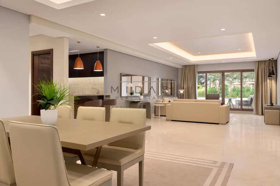 2 21 Family 3 Bedroom Apartment - Living and  Dining Room. jpg