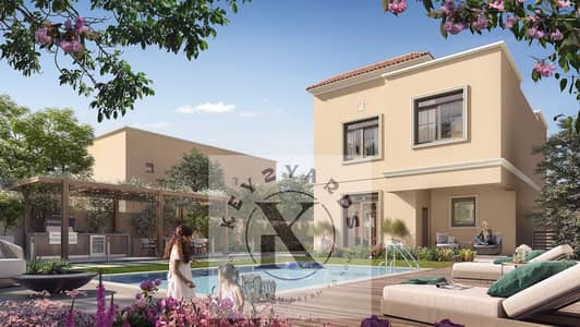 5 Bedroom Villa for Sale in Yas Island, Abu Dhabi - CGI28_RearYard_03a_10K. jpg