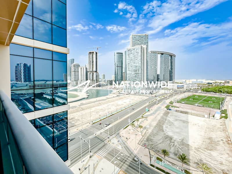 Elegant 2BR| 2 Balconies| Rented| Prime Area