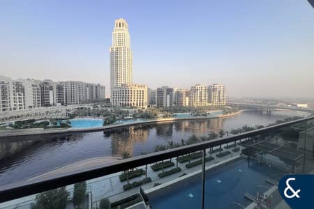 3 Bedroom Flat for Sale in Dubai Creek Harbour, Dubai - Vacant on Transfer | Pool View I Corner Unit