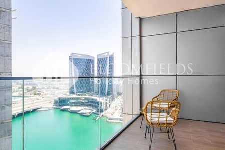 1 Bedroom Apartment for Rent in Al Maryah Island, Abu Dhabi - 12 Balcony. jpg