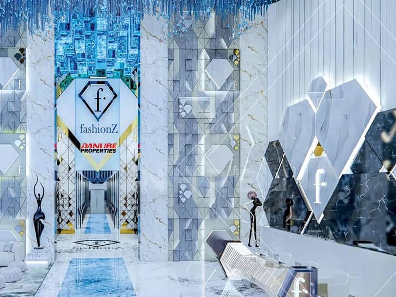 Квартира в Джумейра Вилладж Трайангл (ДЖВТ)，JVT Дистрикт 4，Fashionz от Данубе, 1 спальня, 1450000 AED - 11819739