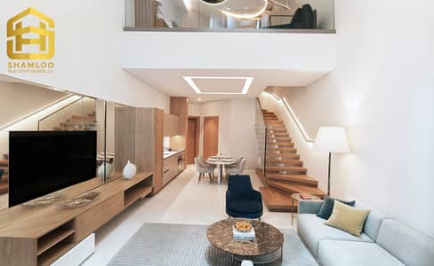 فلیٹ 1 غرفة نوم للايجار في الخليج التجاري، دبي - duplex. jpg