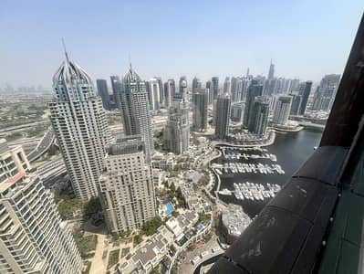 2 Bedroom Apartment for Rent in Dubai Marina, Dubai - Corner Unit With Marina View | Mid August
