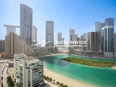 阿尔雷姆岛， 阿布扎比 4 卧室单位待租 - 位于阿尔雷姆岛，沙姆斯-阿布扎比，海滩大厦，海滩大厦B座 4 卧室的公寓 255000 AED - 11821319