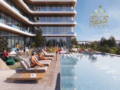 1 Спальня Апартамент Продажа в Комплекс Дубай Резиденс, Дубай - Pool02. jpg