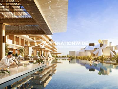 1 Bedroom Apartment for Sale in Saadiyat Island, Abu Dhabi - Majestic 1BR | Prime Facilities | Community View