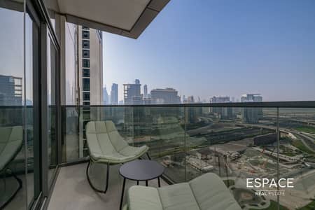 1 Bedroom Apartment for Rent in Business Bay, Dubai - Elegant 1 Bed | Marbled Kitchen | Bright