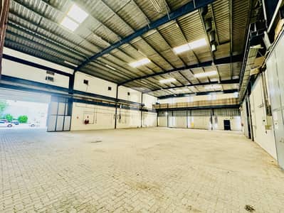 Warehouse for Rent in Al Quoz, Dubai - HUGE WAREHOUSE |  FITTED OFFICES | NEGOTIABLE