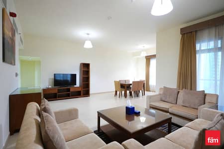 2 Bedroom Flat for Rent in Jumeirah Beach Residence (JBR), Dubai - NO COMMISSION I Fully Serviced I Close to Metro