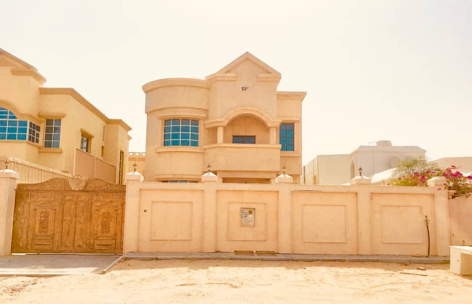 Villa for rent faced with a personal finishing stone next to the mosque directly