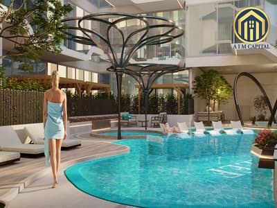 2 Cпальни Апартамент Продажа в Комплекс Дубай Резиденс, Дубай - POOL. png