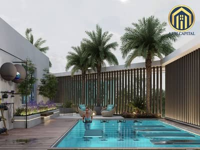 3 Bedroom Flat for Sale in Dubai Land Residence Complex, Dubai - EXC POOL DAY. png