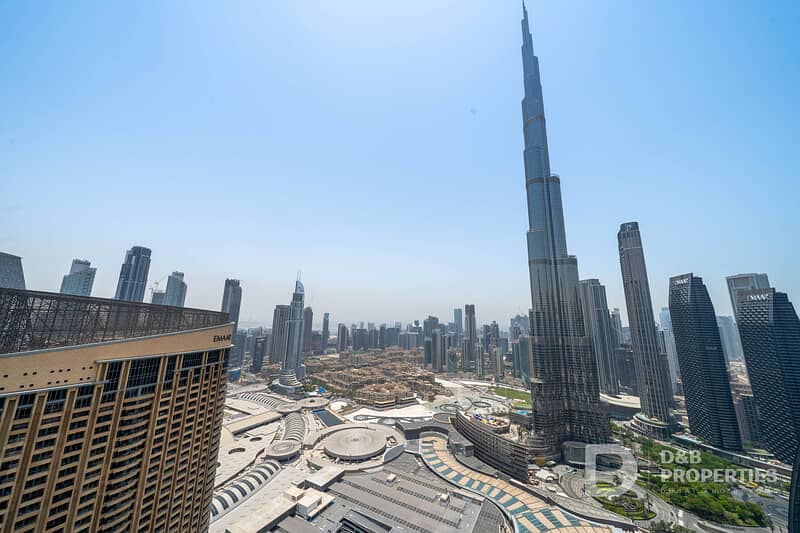 Exquisite | Burj and Fountain Views | High Floor