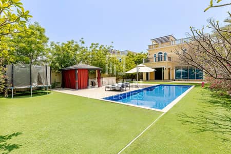 4 Bedroom Villa for Rent in Jumeirah Park, Dubai - Single Row Villa | Private Pool | Large Plot
