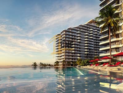 فلیٹ 3 غرف نوم للبيع في جزيرة المرجان، رأس الخيمة - ALA2944_BFA_S140_EXT_InfinityPool_Rosso_R03. jpeg