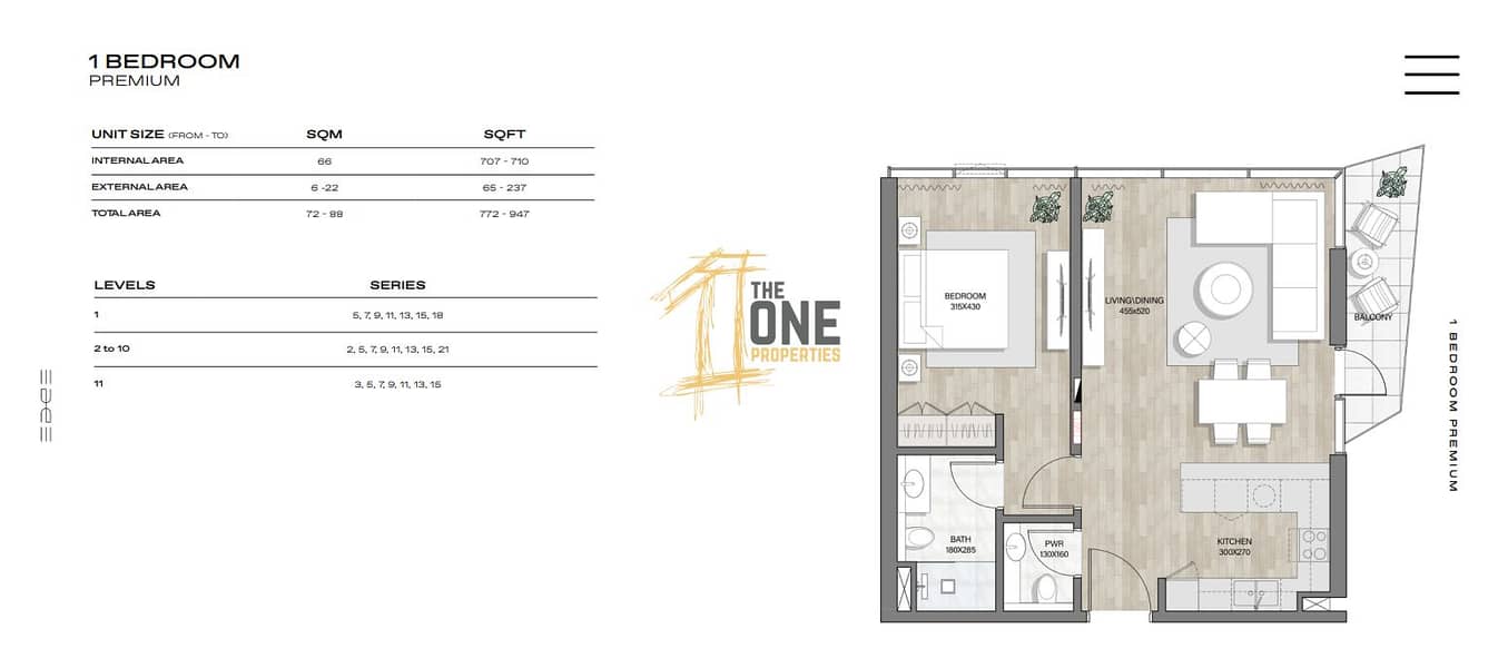 15 EDGE 1 Bedroom Premium. png