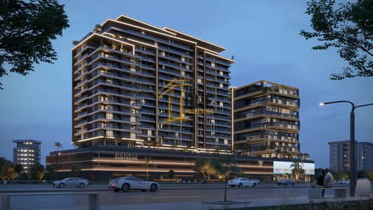 1 Bedroom Apartment for Sale in RAK Central, Ras Al Khaimah - OC_Street_2_Night. jpg