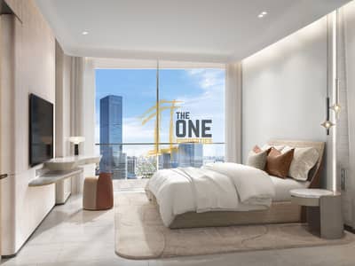 1 Bedroom Apartment for Sale in Al Marjan Island, Ras Al Khaimah - 1BR_Bedroom. jpg