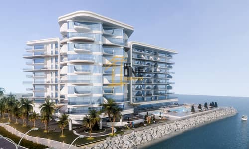 1 Bedroom Apartment for Sale in Al Marjan Island, Ras Al Khaimah - view from the bridge . jpg