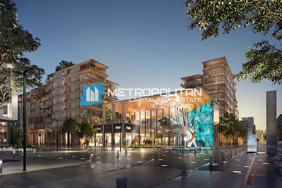 1BR w/ Balcony| Partial Zayed Museum View| P-Plan 1BR w/ Balcony| Partial Zayed Museum View| P-Plan