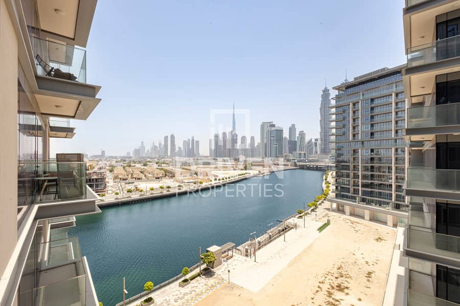 Brand New Unit | Partial Canal and Safa Park Views Brand New Unit | Partial Canal and Safa Park Views