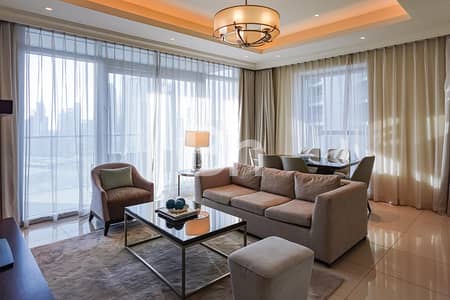 2 Bedroom Apartment for Rent in Downtown Dubai, Dubai - Upgraded | Burj View | Furnished Luxury | Sublease