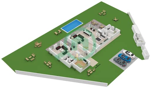 Ramhan Island - 7 Bedroom Villa Type SKY VI Floor plan
