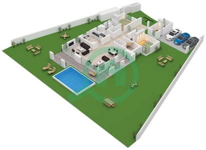 Ramhan Island - 7 Bedroom Villa Type BLISS I Floor plan