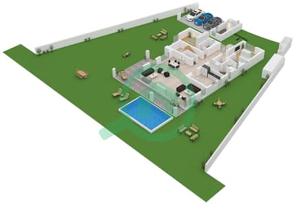 Ramhan Island - 7 Bedroom Villa Type BLISS II Floor plan