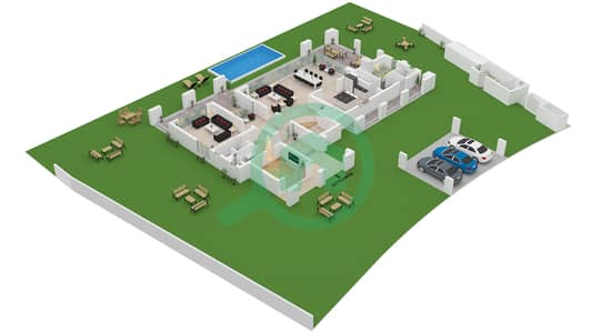 Ramhan Island - 7 Bedroom Villa Type SKY Floor plan