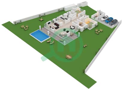 Ramhan Island - 7 Bedroom Villa Type BLISS II-M Floor plan