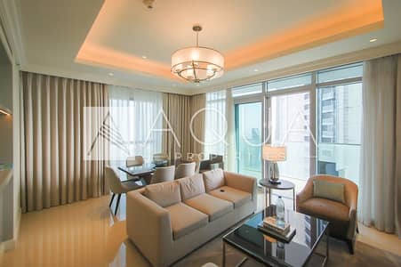 2 Bedroom Flat for Rent in Downtown Dubai, Dubai - Corner unit with Full Burj Khalifa View 2 Bedroom Flat for Rent in Downtown Dubai, Dubai - Corner unit with Full Burj Khalifa View