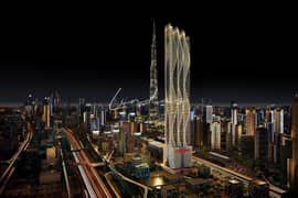 شقة في بايز 101،الخليج التجاري 1 غرفة 2540000 درهم - 11836766