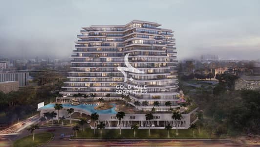 2 Bedroom Flat for Sale in Arjan, Dubai - Evening Front. jpg