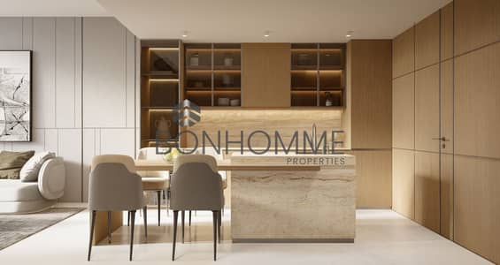 朱美拉环形村(JVC)， 迪拜 1 卧室单位待售 - Kitchen - 105 Residences by Kamdar . jpg