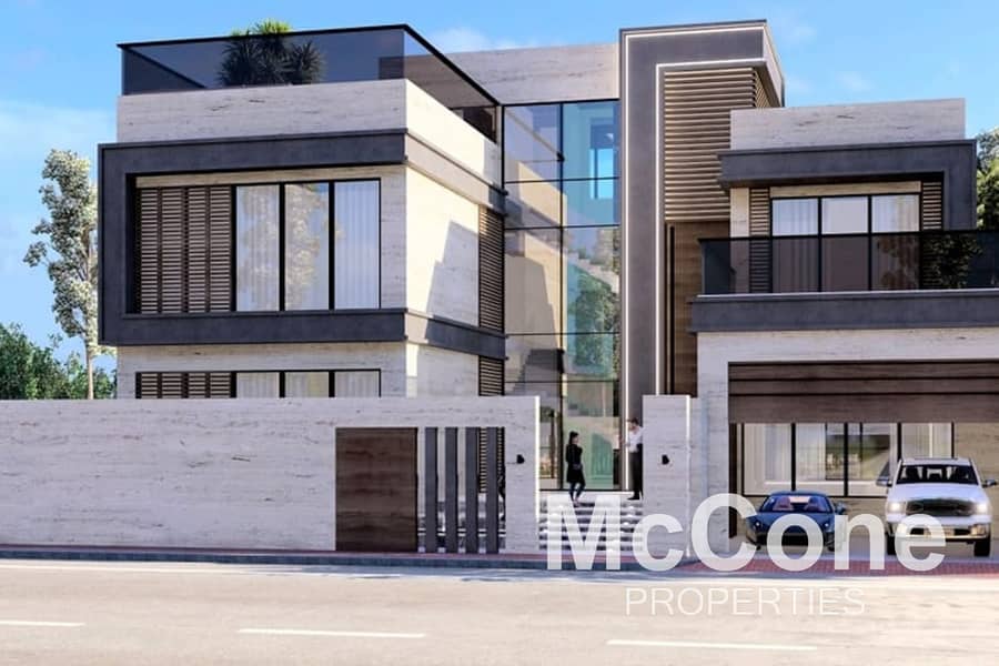 Luxurious 8BR Villa | Corner Plot | Shell and Core Luxurious 8BR Villa | Corner Plot | Shell and Core