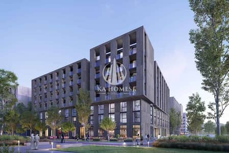 1 Спальня Апартаменты Продажа в Альжада, Шарджа - 210826-Corner-view-B. jpg