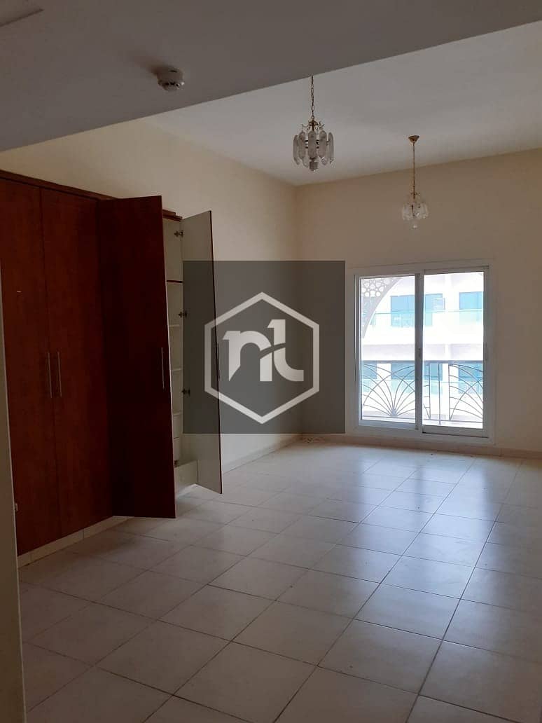 STUDIO WITH BALCONY AND PARKING IN CORDOBA PALACE-SILICON OASIS