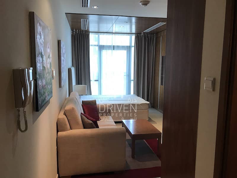Furnished Studio Apartment in Spirit Tower