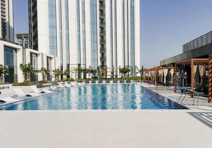 1 Bedroom Flat for Sale in Dubai Creek Harbour, Dubai - Pool. jpg