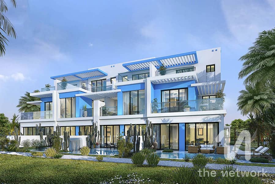 Таунхаус в Дамак Лагунс,Санторини, 5 спален, 3800000 AED - 11841113 Таунхаус в Дамак Лагунс,Санторини, 5 спален, 3800000 AED - 11841113