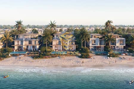 5 Bedroom Villa for Sale in Ajmal Makan City - Sharjah Waterfront, Sharjah - VILLA 5BR DIRECT ON THE BEACH HIGH ROI FREE HOLD