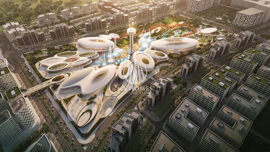 1 Спальня Апартаменты Продажа в Альжада, Шарджа - CentralHub_View 01. jpg