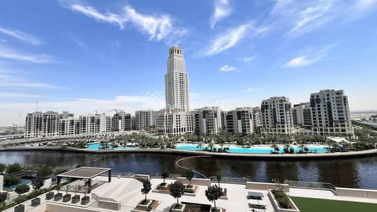 2 Bedroom Flat for Rent in Dubai Creek Harbour, Dubai - CREEK BEACH VIEW | FULLY FURNISHED | MID FLOOR