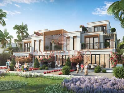 5 Bedroom Townhouse for Sale in DAMAC Lagoons, Dubai - Damac_Lagoons__Mykonos-Gallery-00. jpg