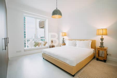 2 Bedroom Flat for Rent in Dubai Marina, Dubai - Furnished | Panoramic View | with Study